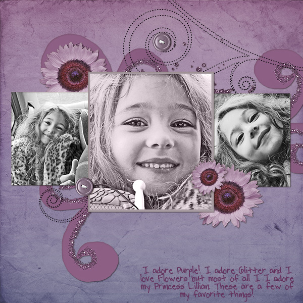 My purple Princess