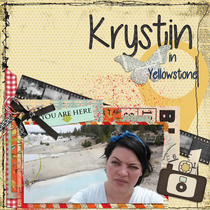 My Sister in Yellowstone August 2015