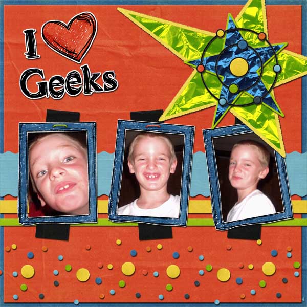 My son the Geek