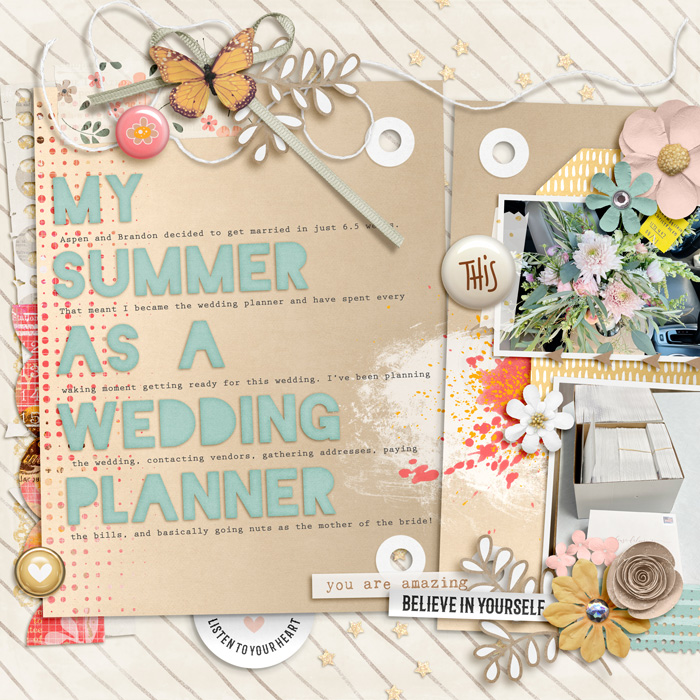 my summer as a wedding planner