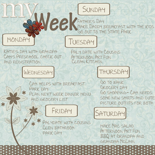 My Week