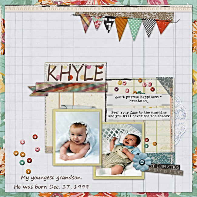 My Youngest Grandson, Khyle