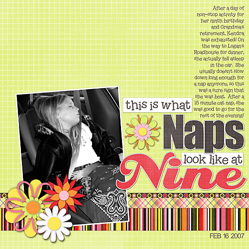Naps at Nine