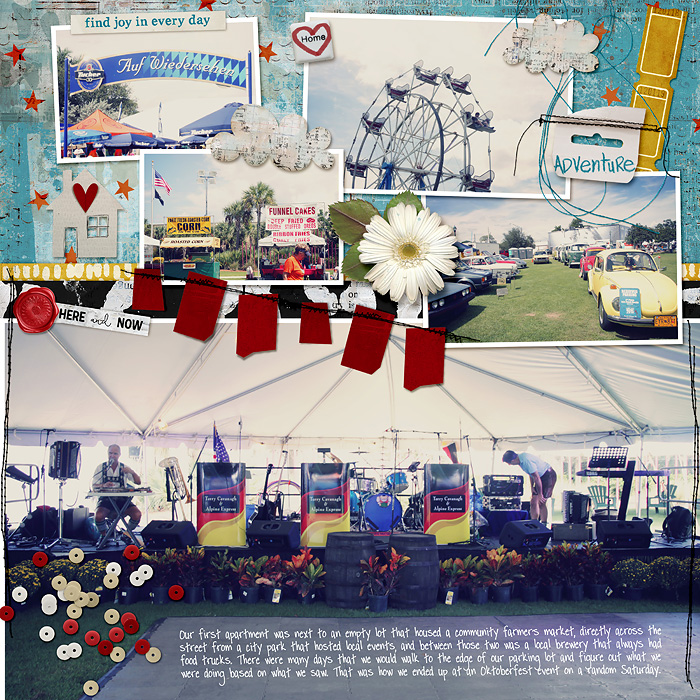 neighborhood Oktoberfest adventure