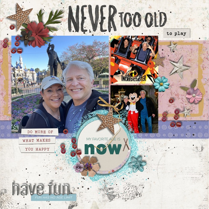 NEVER TOO OLD FOR FUN