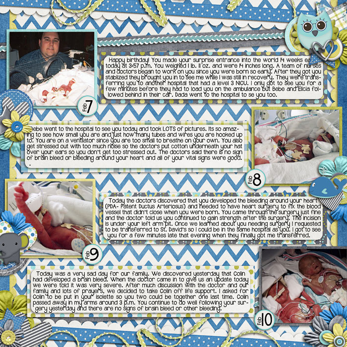 NICU week 1 (left)