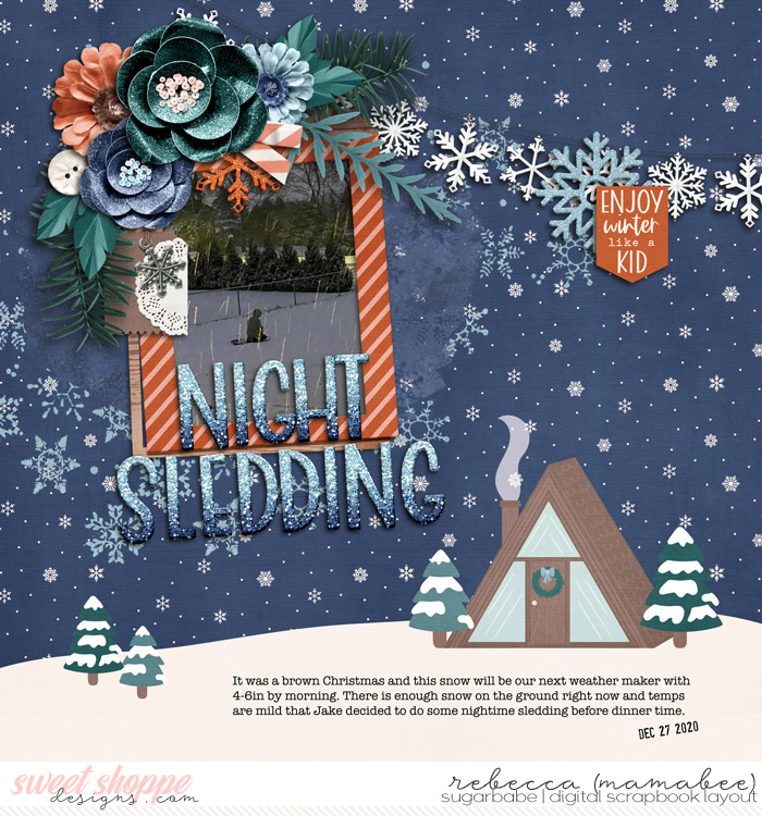 Night Sledding