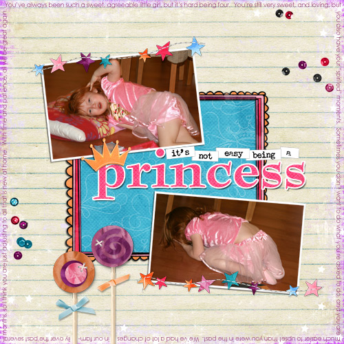 Not Easy Being a Princess