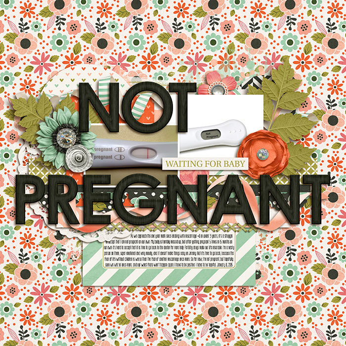 NOT PREGNANT