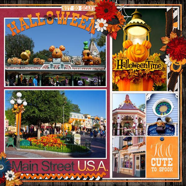 Not So Scary Halloween - Disneyland (right)