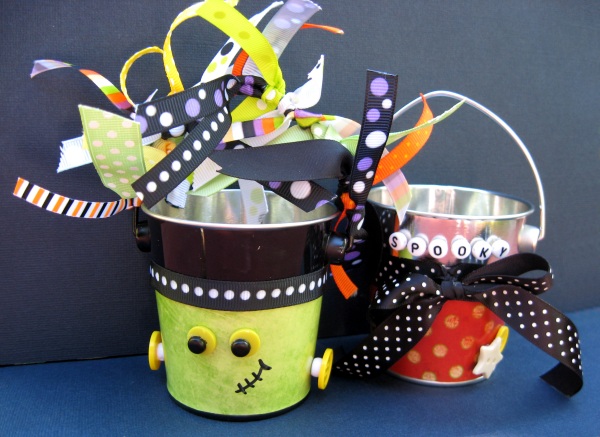 Not-so-spooky Cutesy Halloween Buckets