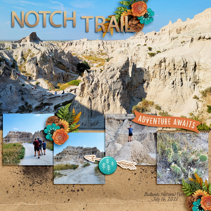 Notch Trail Badlands NP