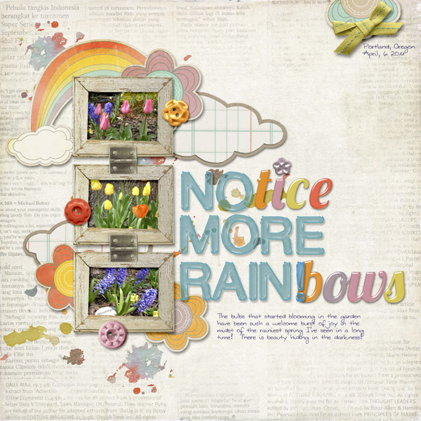 NOtice MORE RAIN!bows