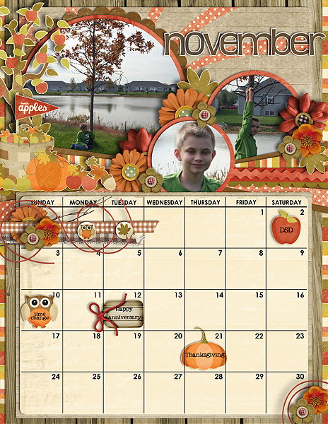 Nov 2013 Calendar