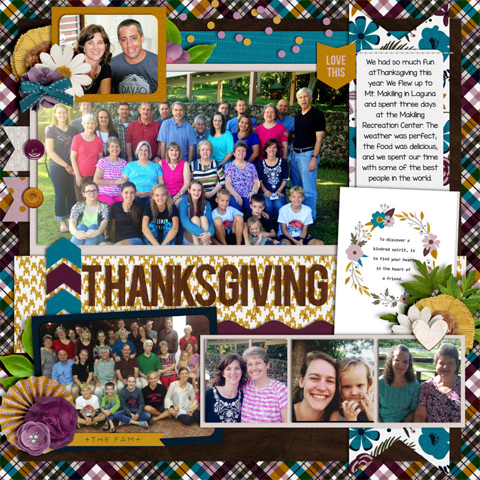 November 2016 Thanksgiving