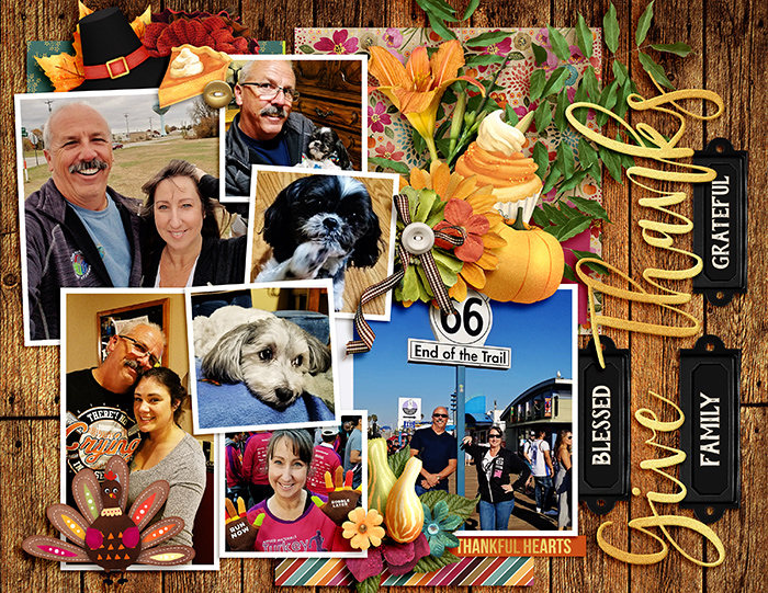 November Calendar Topper