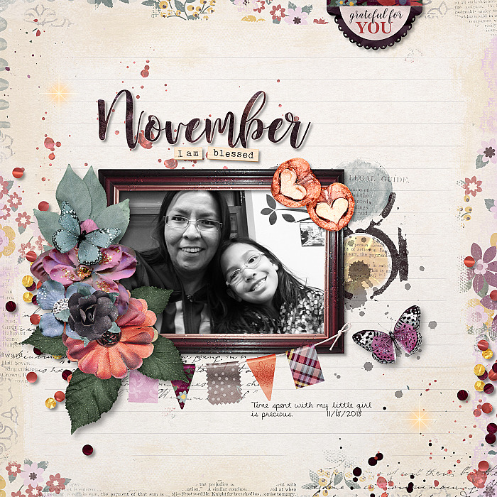 November - I Am Blessed