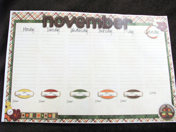 November Weekly