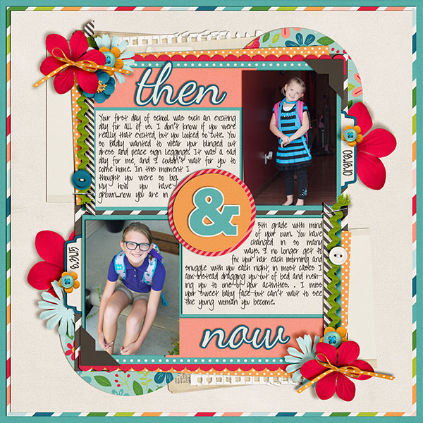 now and then