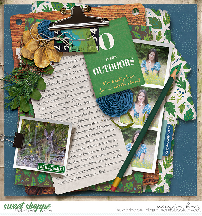 O is for Outdoors