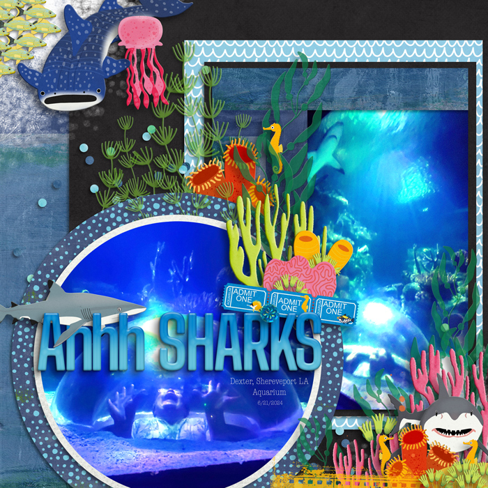 Ocean Aquarium Bundle from Clever Monkey Graphic's