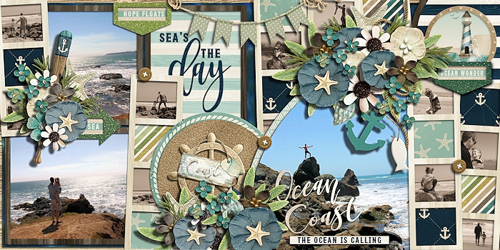 Ocean coast full layout