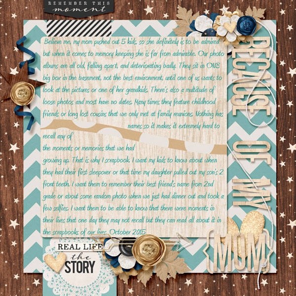 Oct 2015 Why I Scrapbook