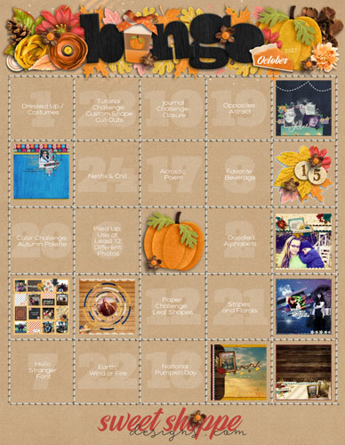 October Bingo