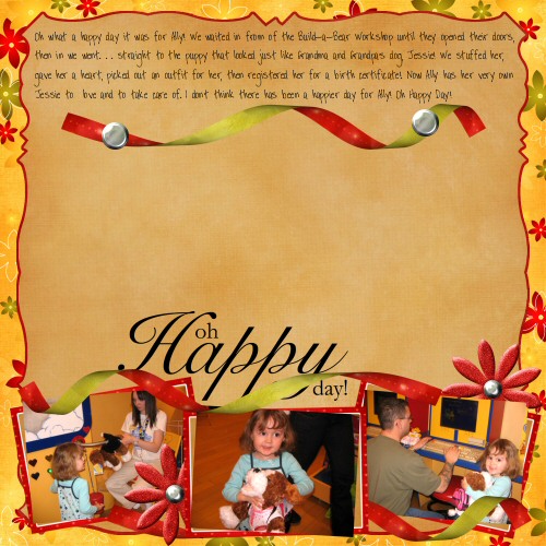 Oh Happy Day - Build-a-Bear Workwhop!