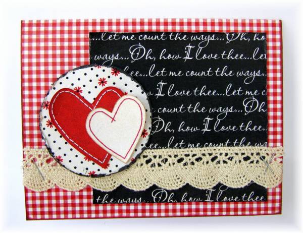 "Oh, how I love thee..."Card