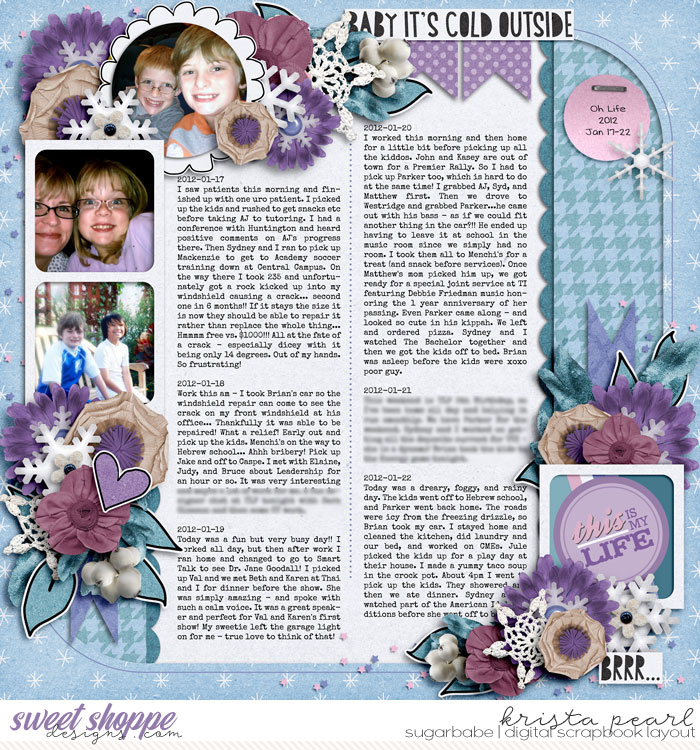 Oh Life 2012 - Jan 17 to 22