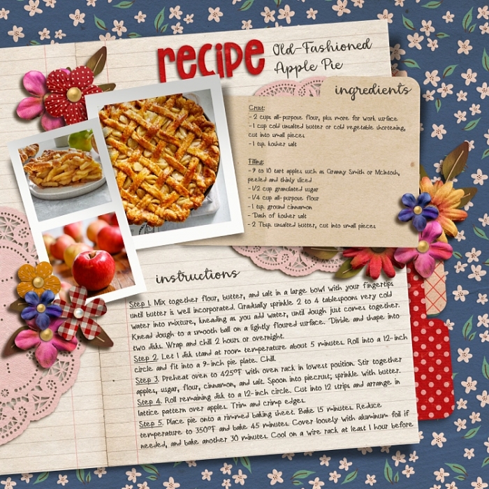 Old-fashioned Apple Pie