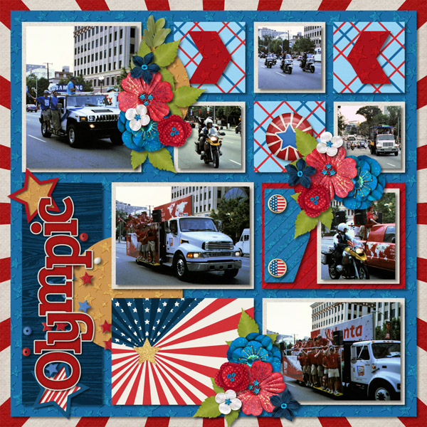 Olympic Spirit - Left Page