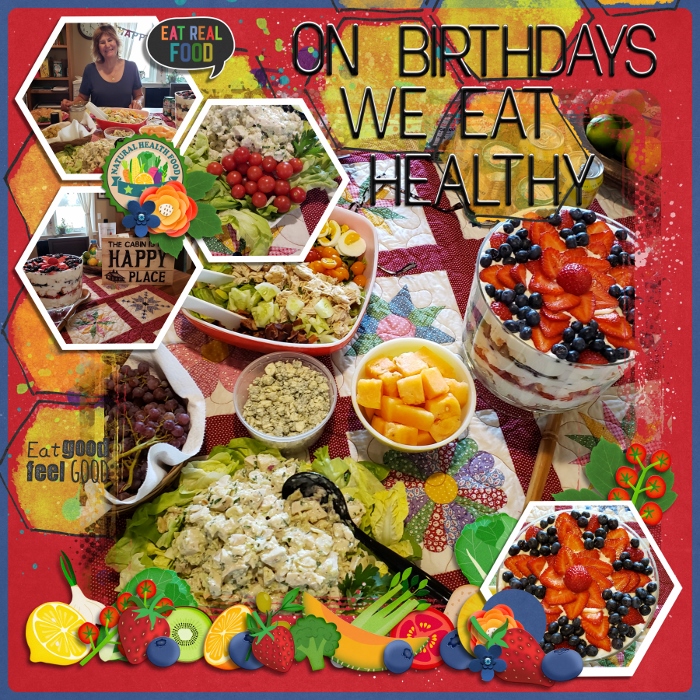 On Birthdays We Eat Healthy