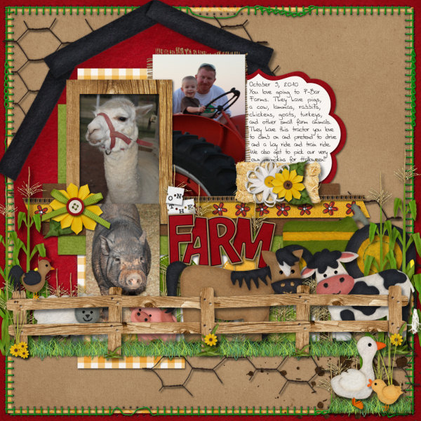 On the farm