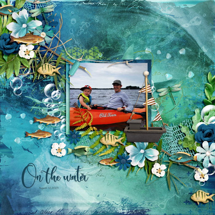 On the water