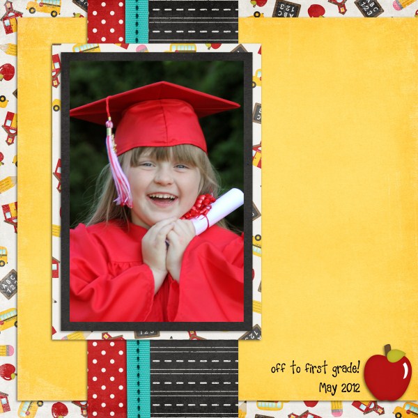 On to First Grade!