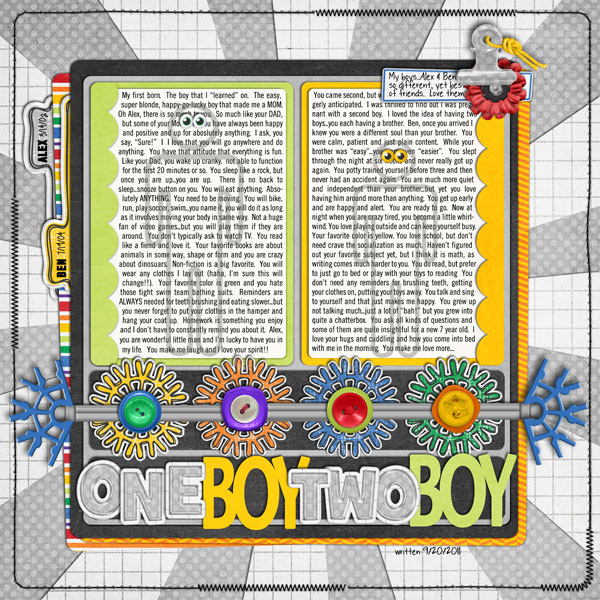one boy two boy