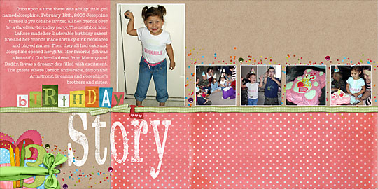 One word #9 - Birthday Story