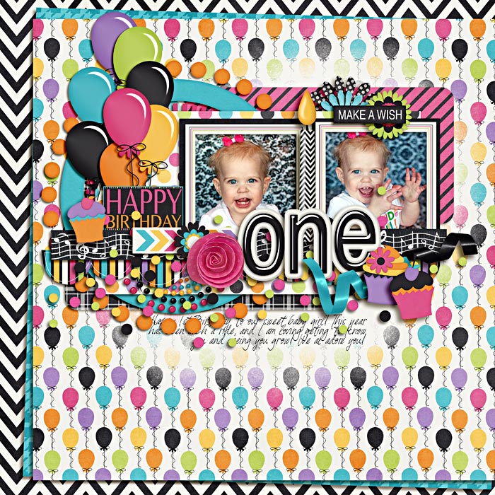One