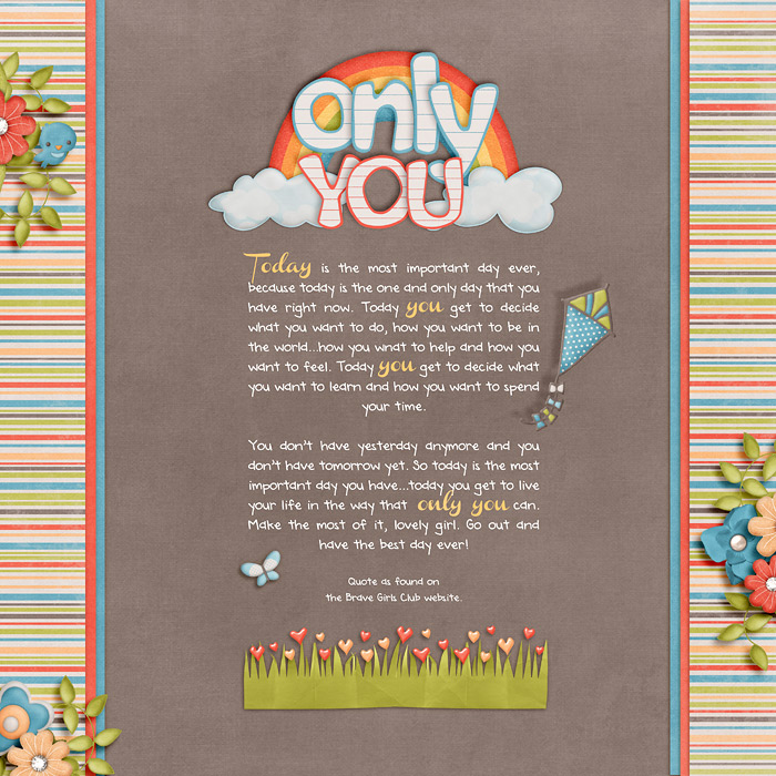 Only you