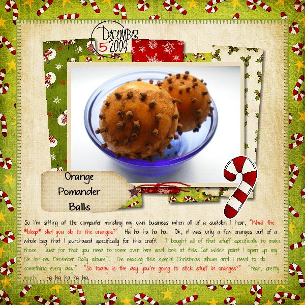 Orange Pomander Balls