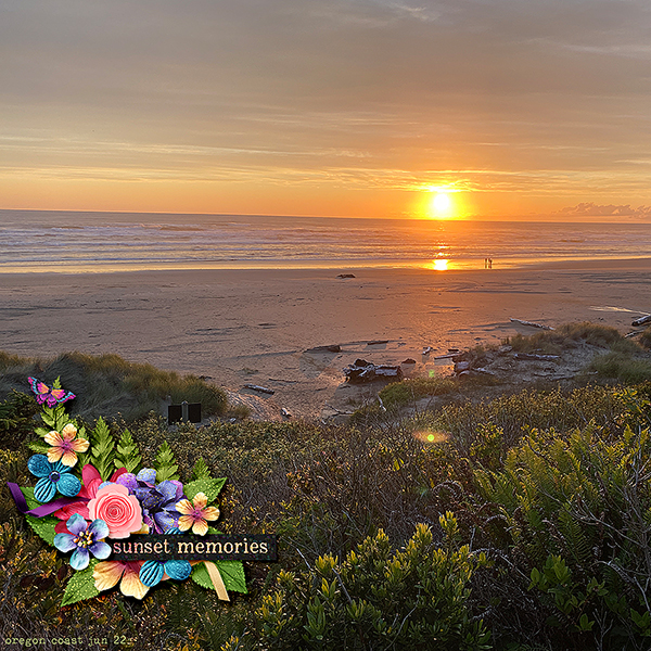 Oregon Coast Sunset Memories