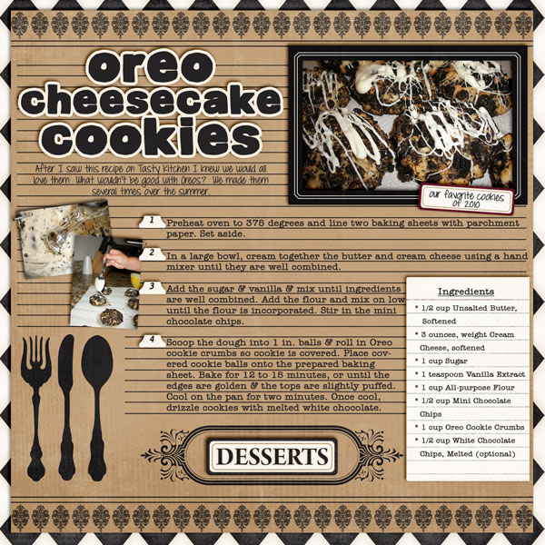 Oreo Cheesecake Cookies
