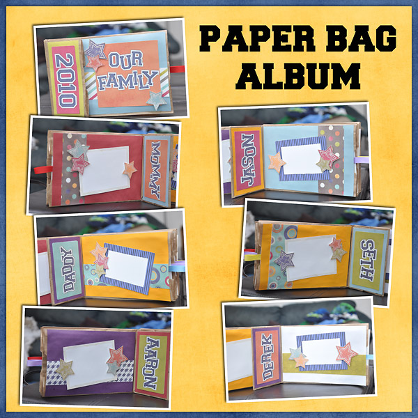 Our Family Paper Bag Album