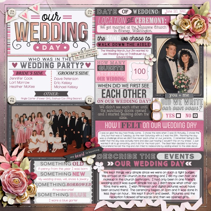 Our Wedding Day