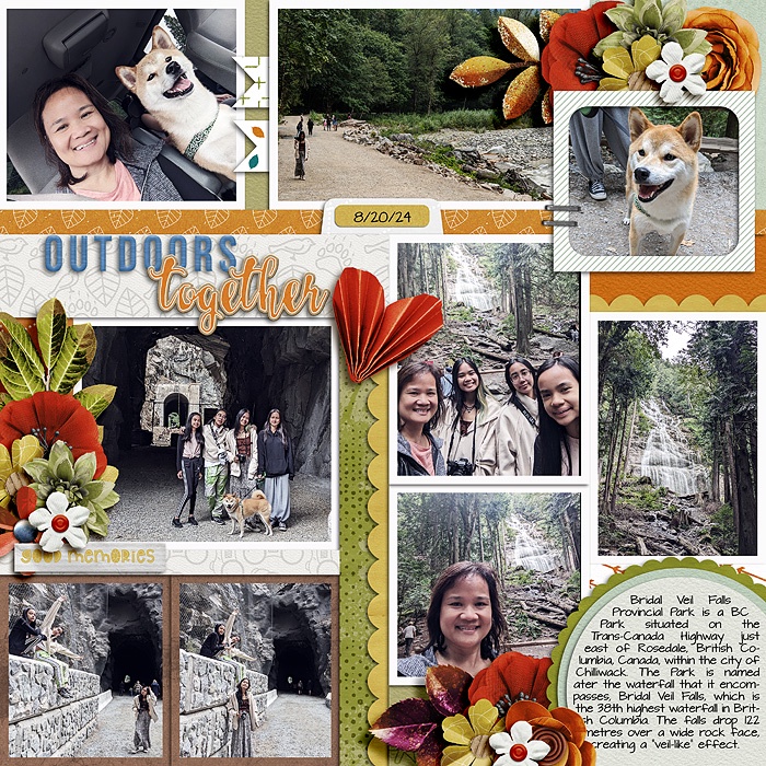 Outdoors together