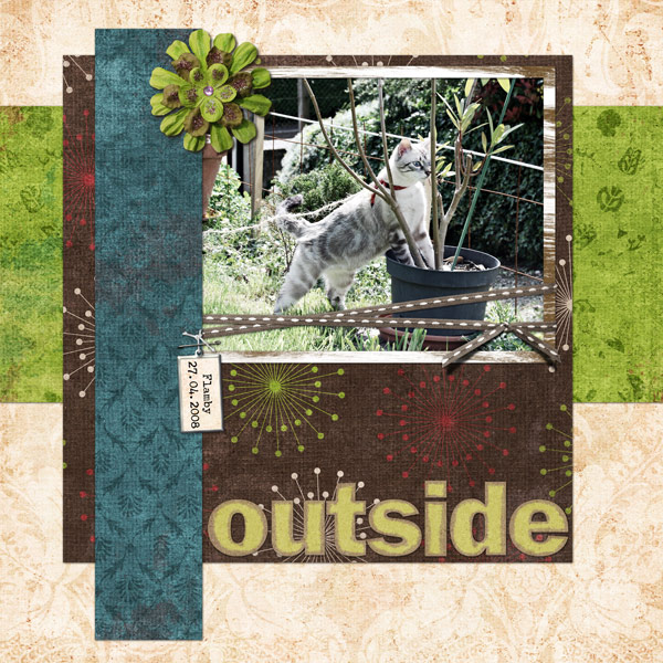 Outside