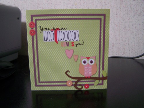 Owl Card