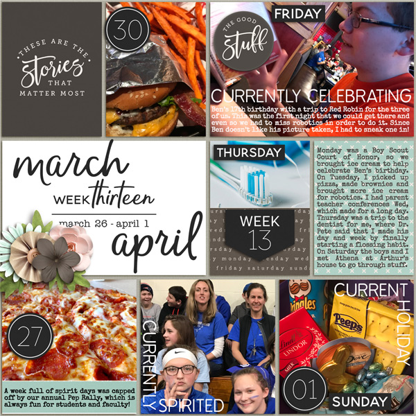P52 Week 13 2018